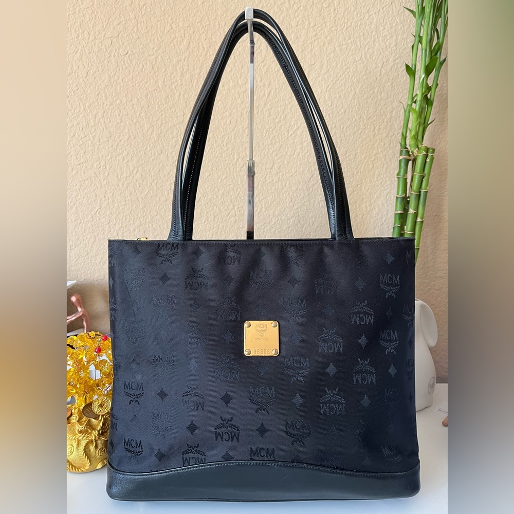 MCM Black Tote Bag